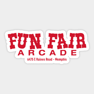 Fun Fair Arcade Sticker